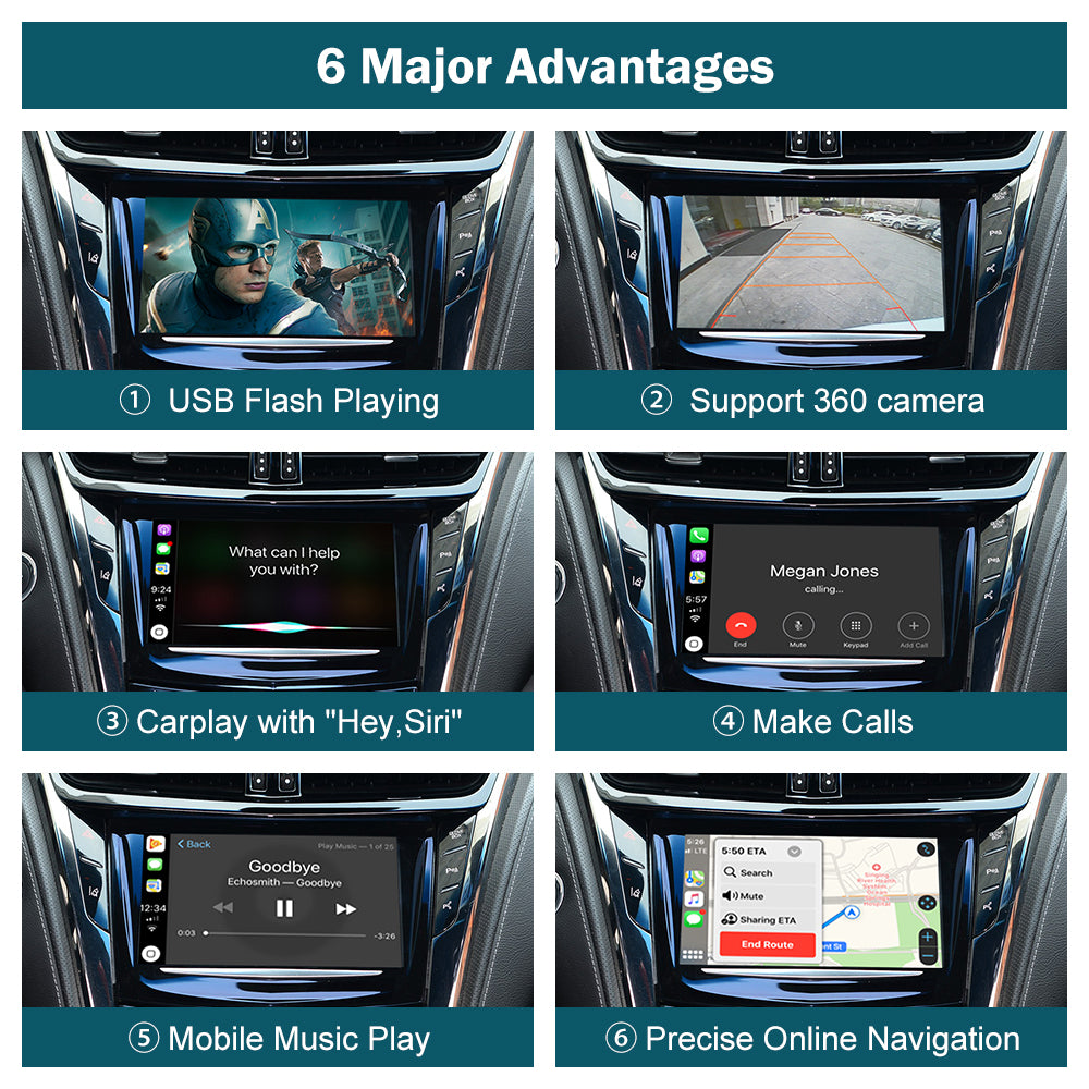 For Cadillac CTS ATS XT5 XTS SRX CTS HMI 2.0/2.5 System