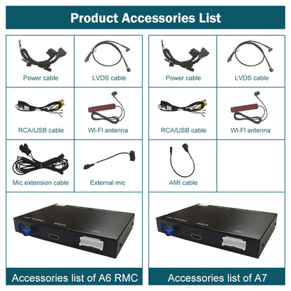 For Audi A6 A7（TAX FREE）