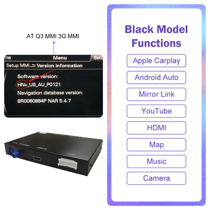 For Audi A1 Q3（TAX FREE）