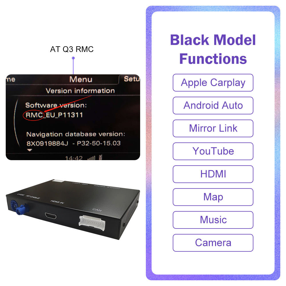 For Audi A1 Q3（TAX FREE）